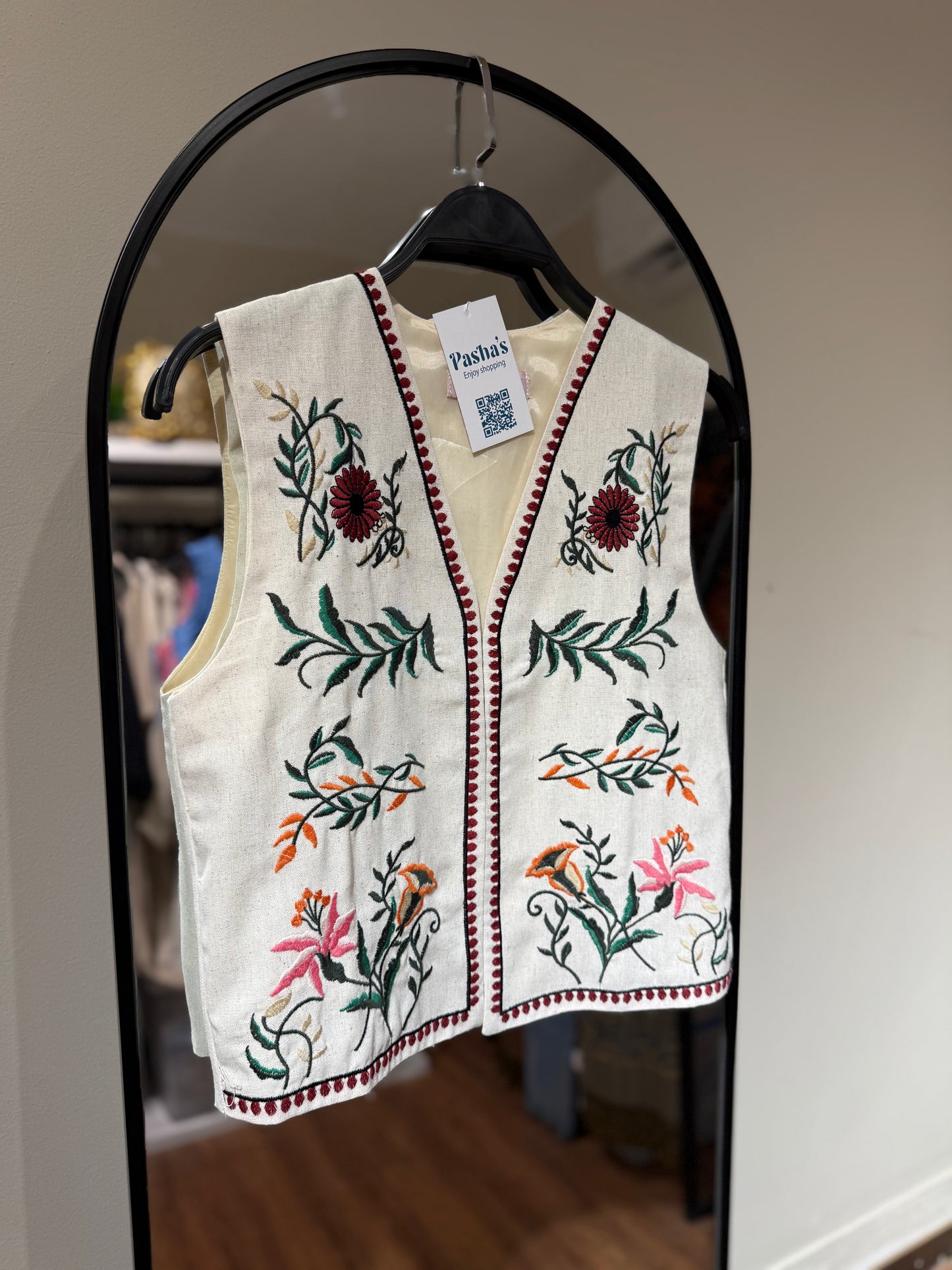 Embroidered Vest