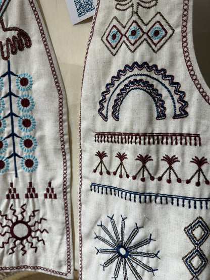 Embroidered Vest