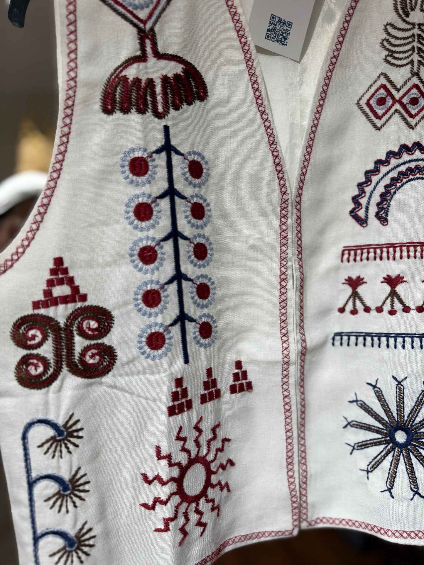 Embroidered Vest