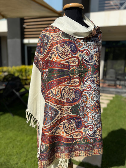 Rihanna Indian Large Cashmer Shawl