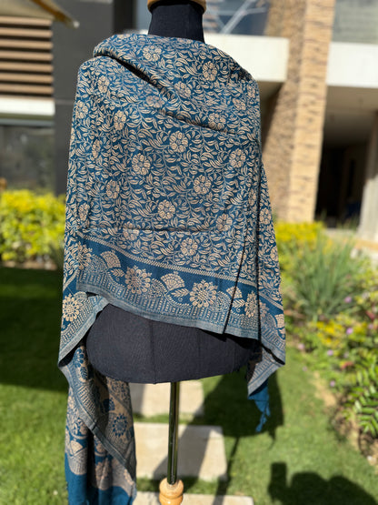 Flori Indian Large Shawl