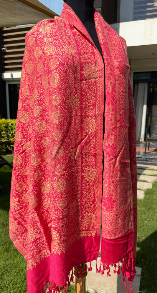 Flori Indian Large Shawl