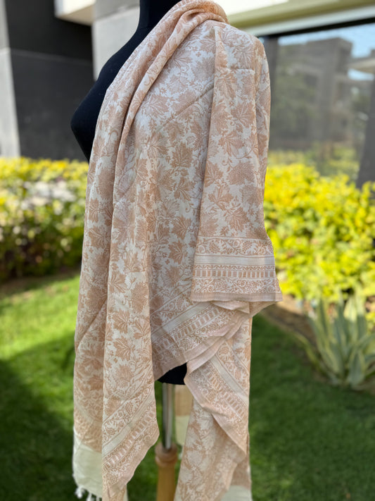 Flori Indian Large Shawl