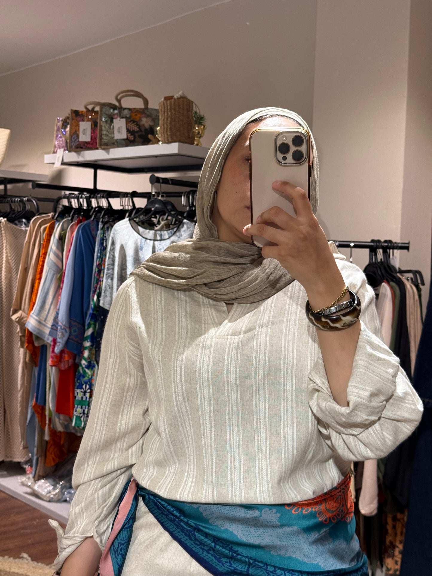 Pure Linen Pants Set