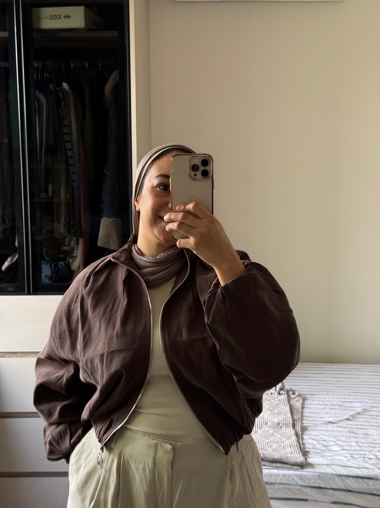Velvet Touch Balloon Jacket