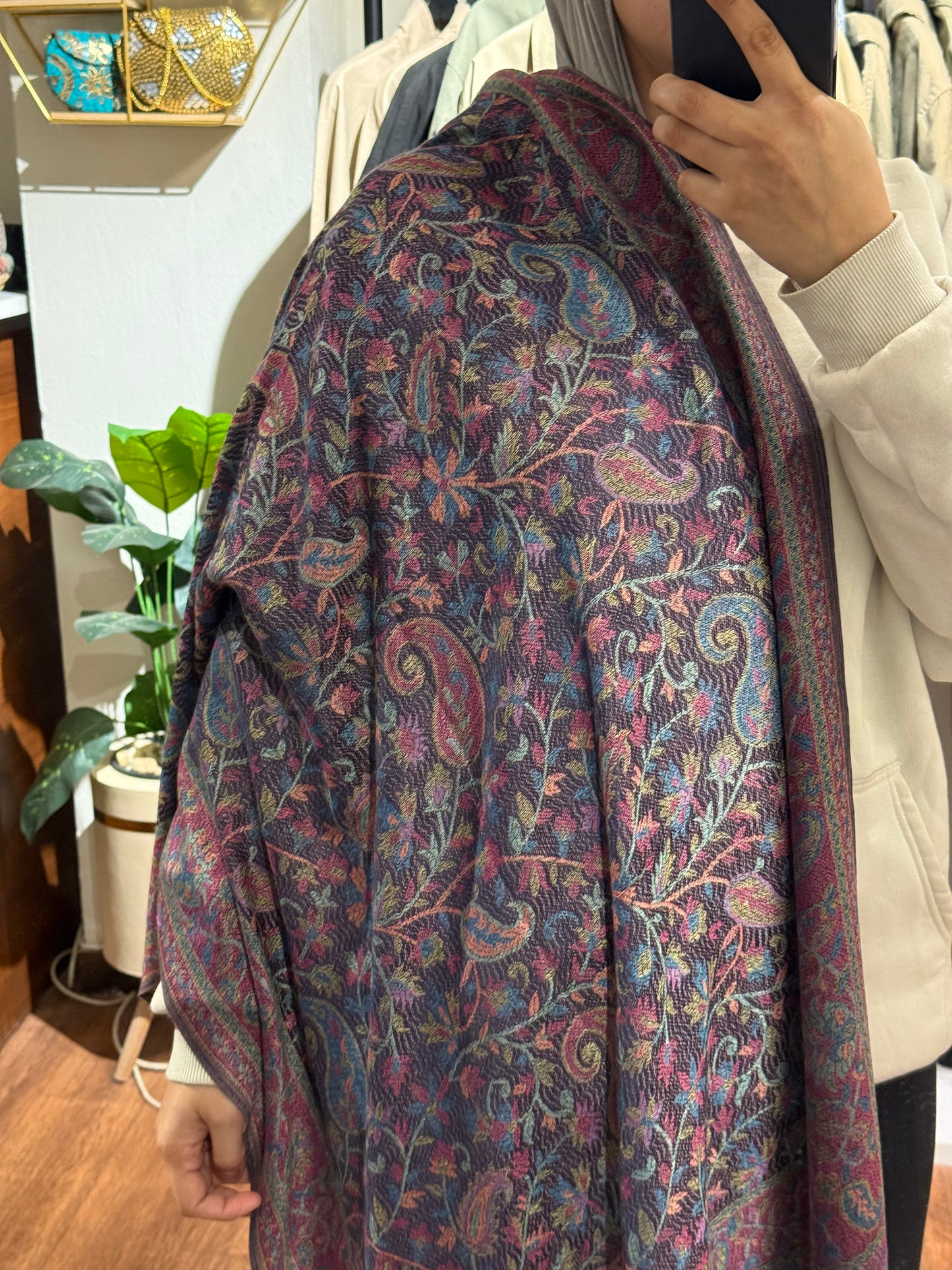 Indian Flori pashmina