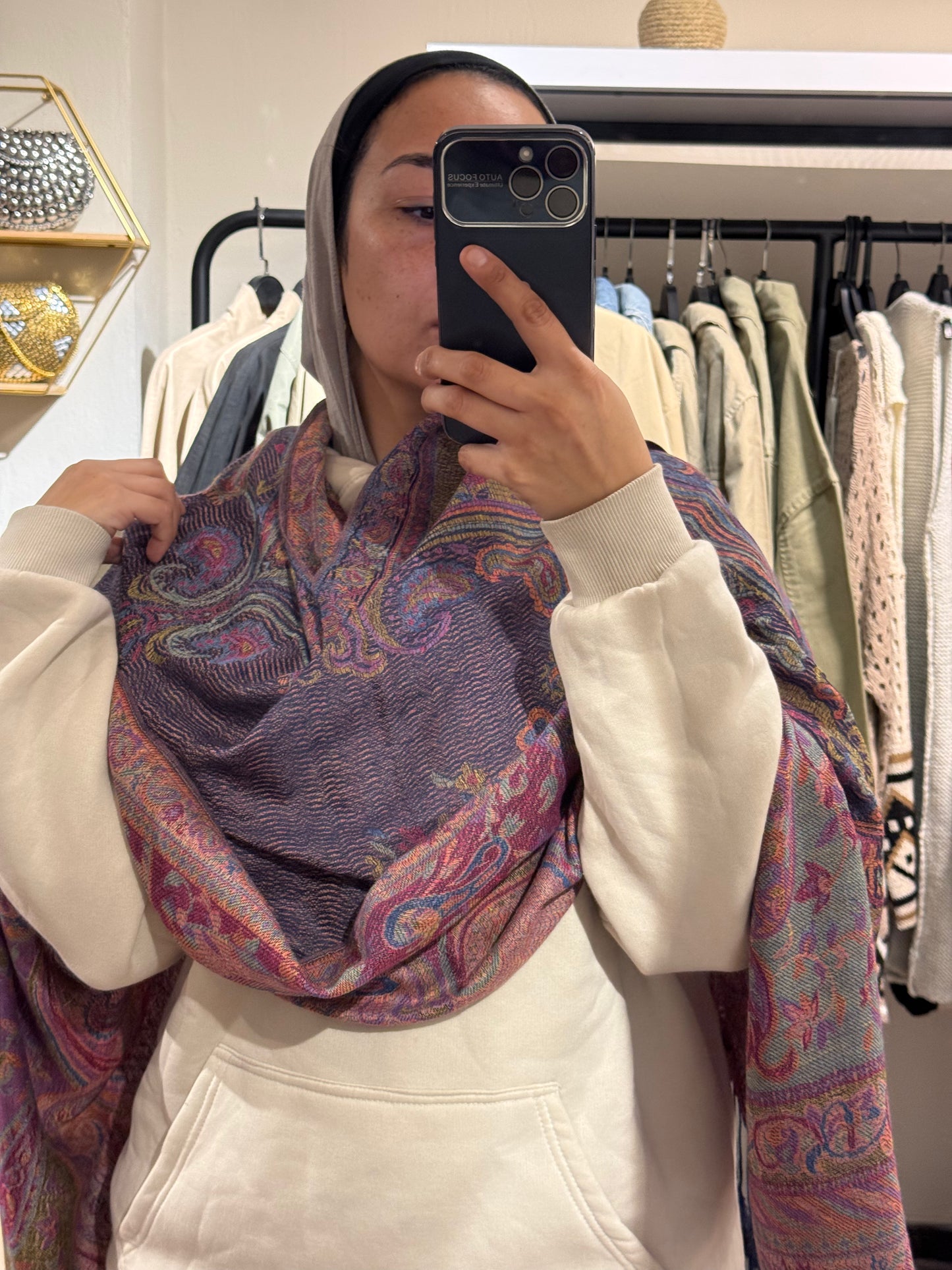 Rouh indian pashmina