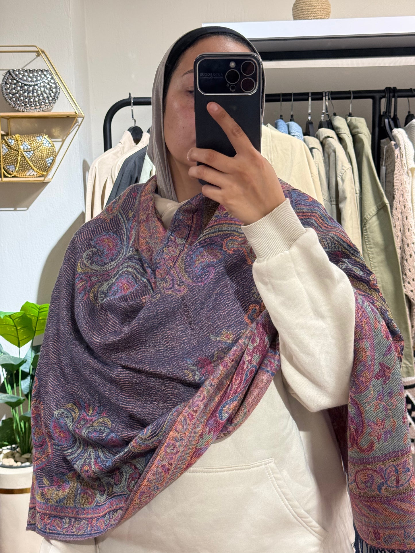 Rouh indian pashmina