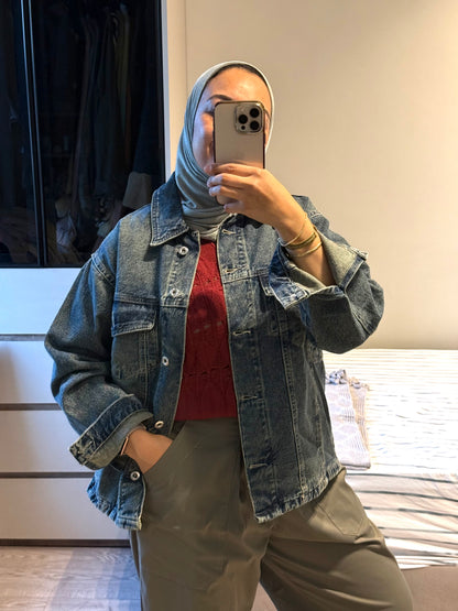 Denim pockets Jacket