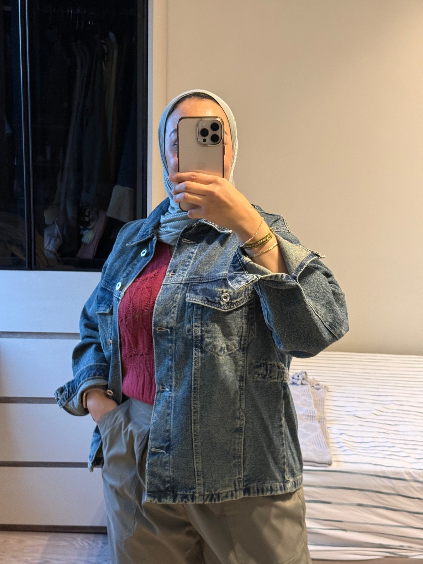 Denim pockets Jacket