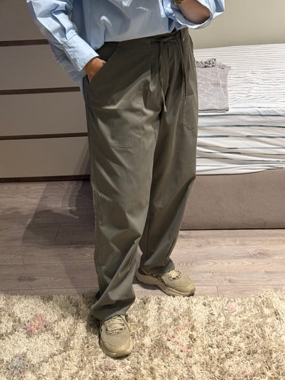 Balloon Gabardine Pants