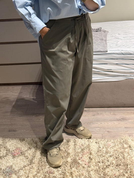 Balloon Gabardine Pants