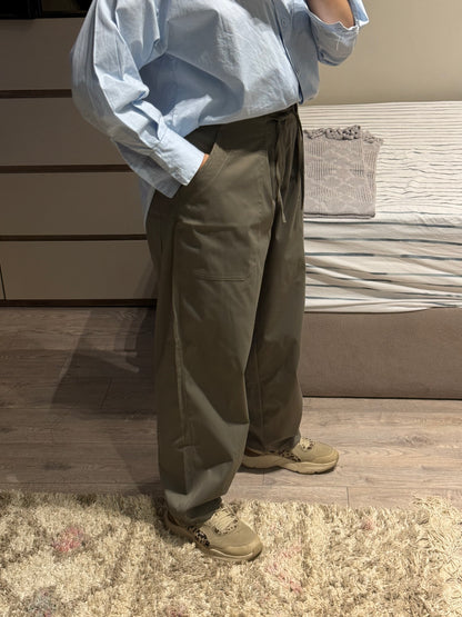 Balloon Gabardine Pants