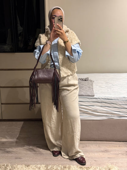 Flori Fur Gilet