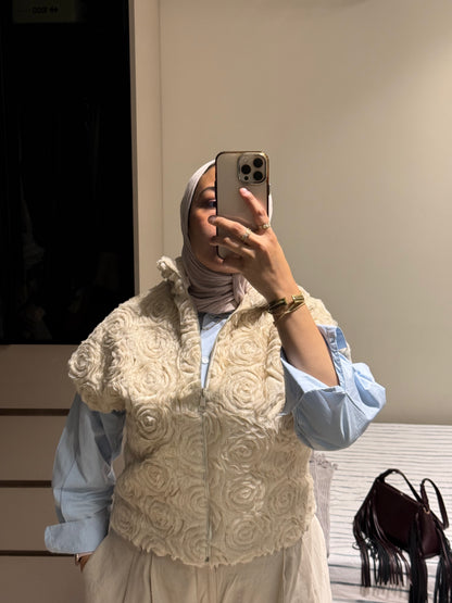 Flori Fur Gilet