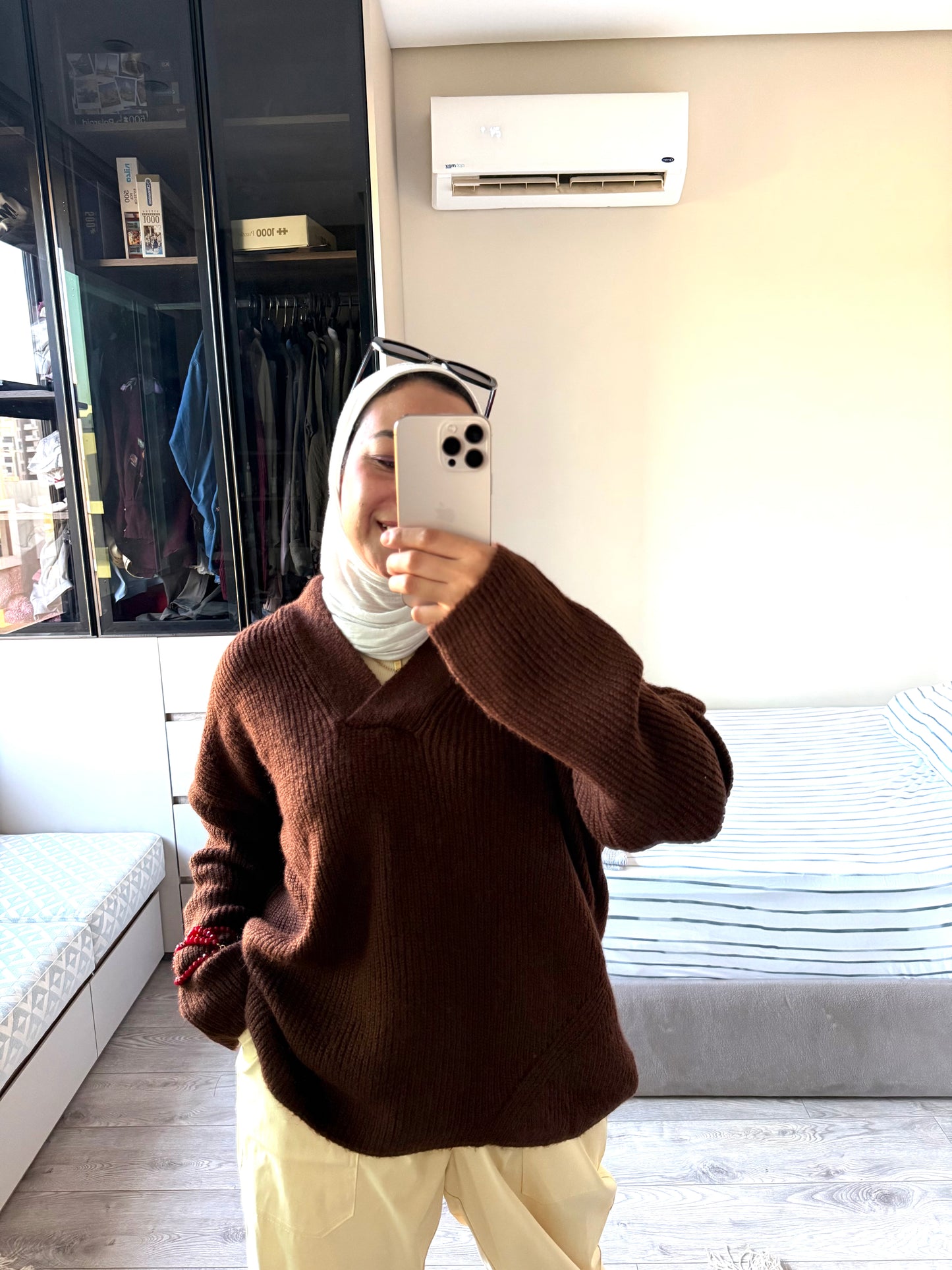 V Neck Oversize Pullover