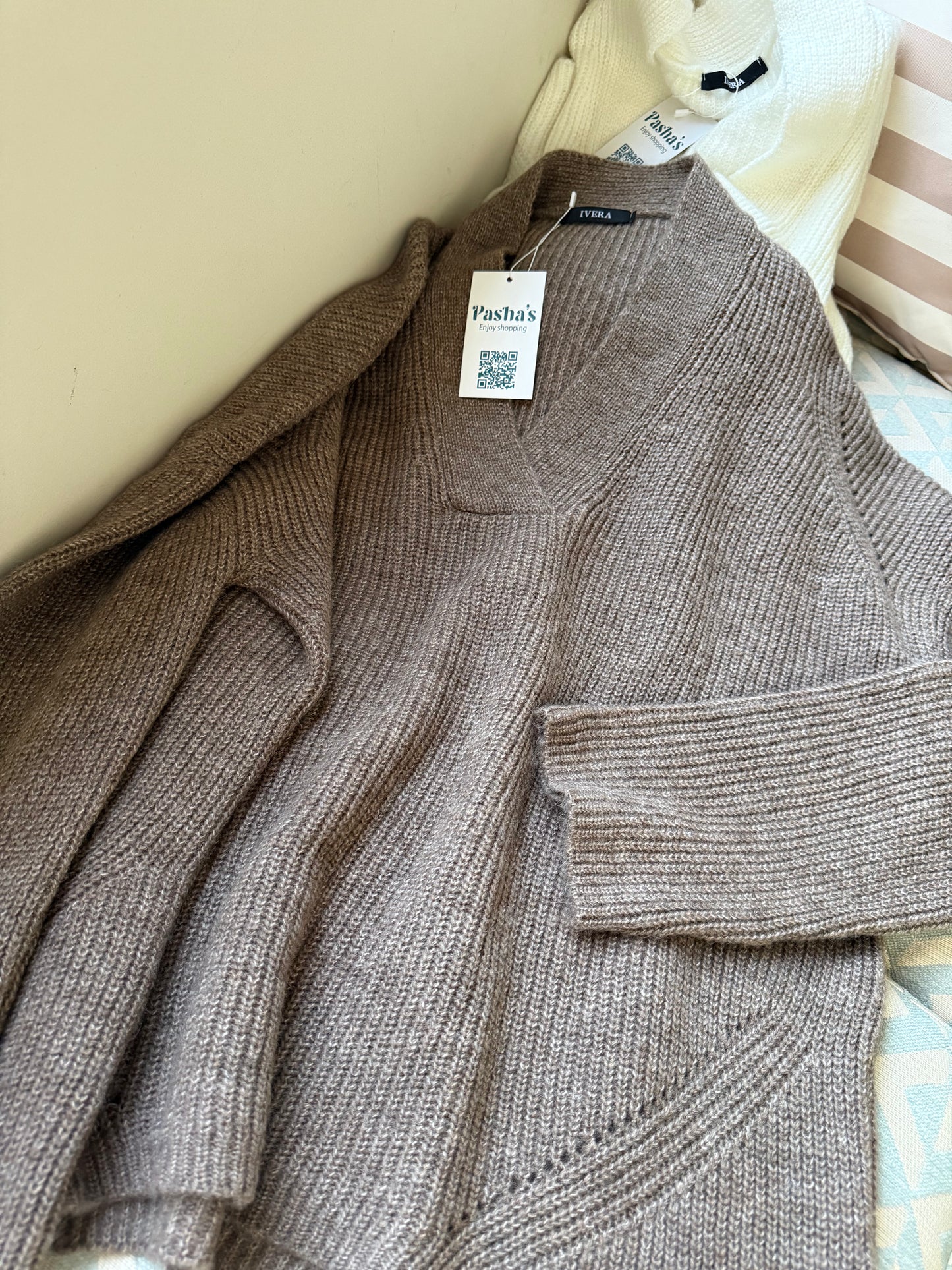 V Neck Oversize Pullover