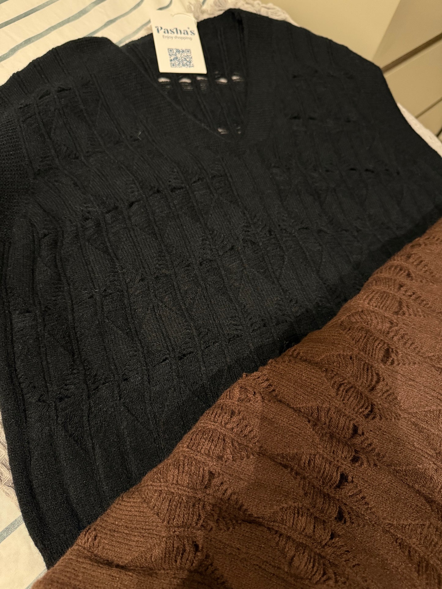 Wool Vest With Cutting