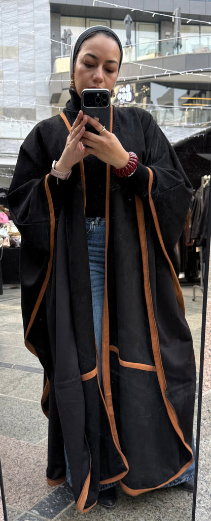 Suede Cape