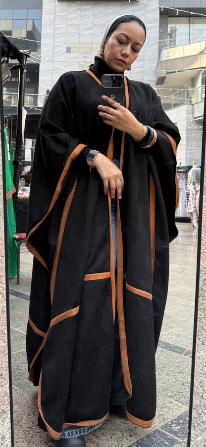 Suede Cape
