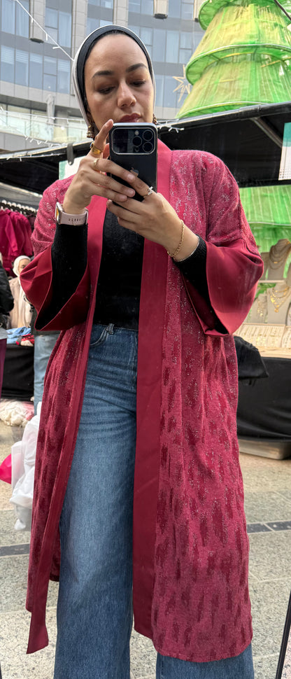 Glittery Leo Kimono