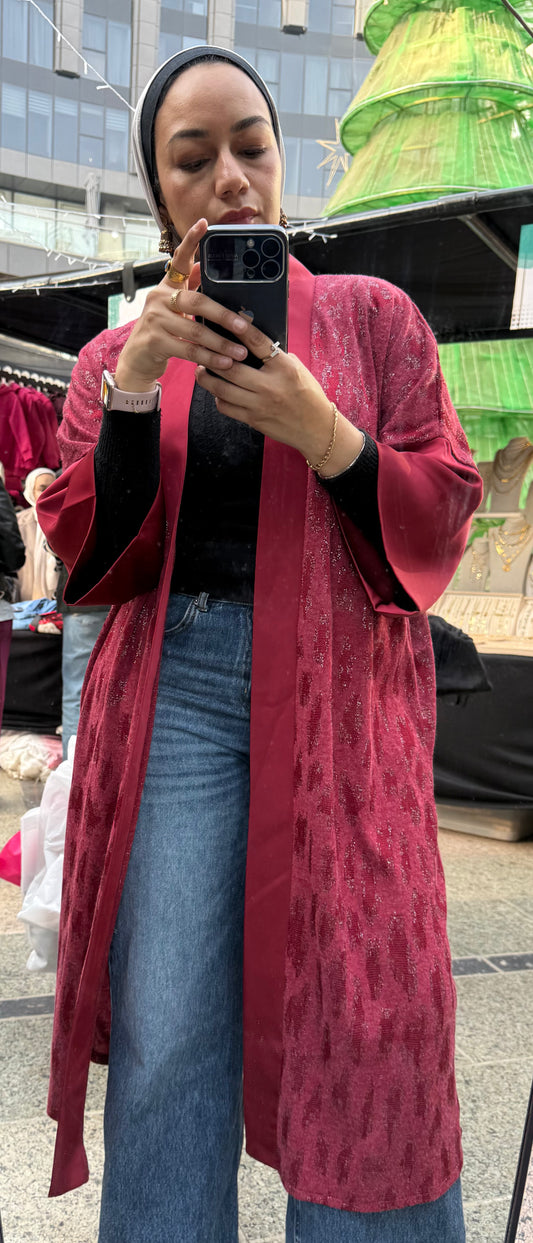 Glittery Leo Kimono