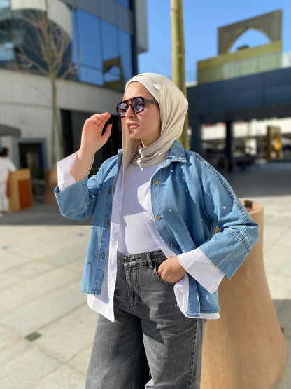 Diamond Denim Jacket