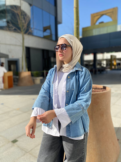 Diamond Denim Jacket