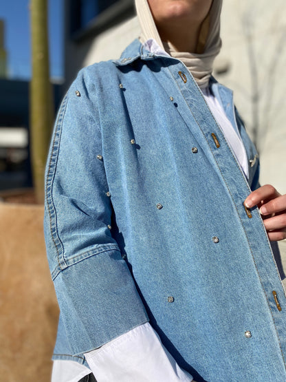 Diamond Denim Jacket