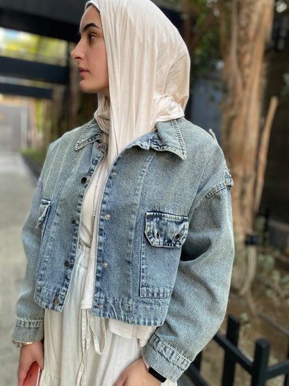 Denim Oversized Jacket