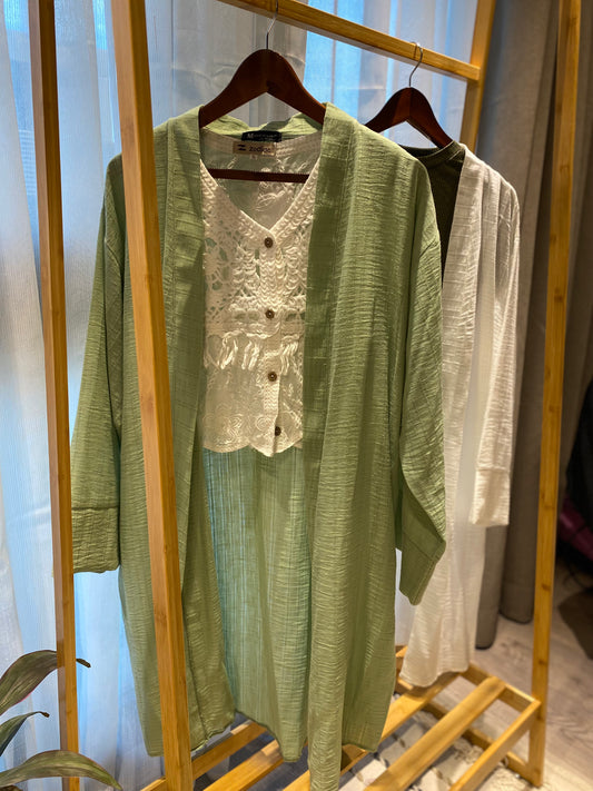 Linen Cotton Cardigan