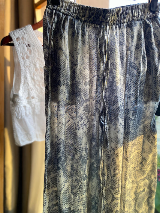 Snake Shimmer Pants