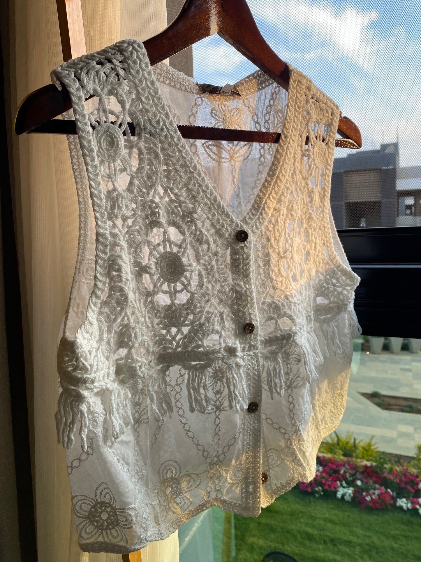 Embroidered Cut Blouse