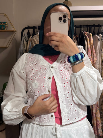 Cropped Rokama Top