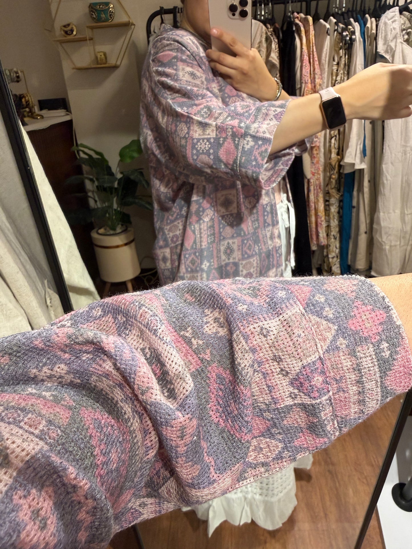 Mesh Short Cardigan