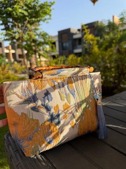 Canvas Floral Bag
