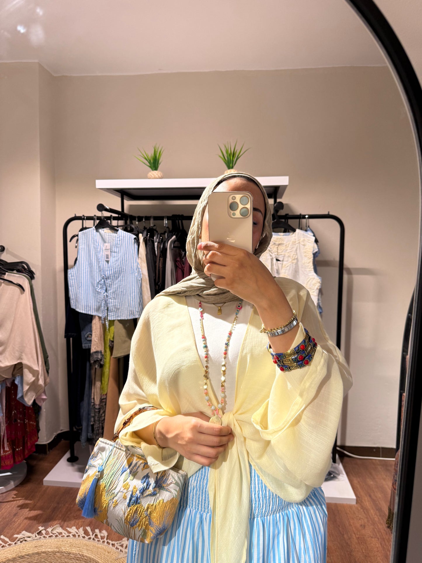 Flowy Wrap Blouse