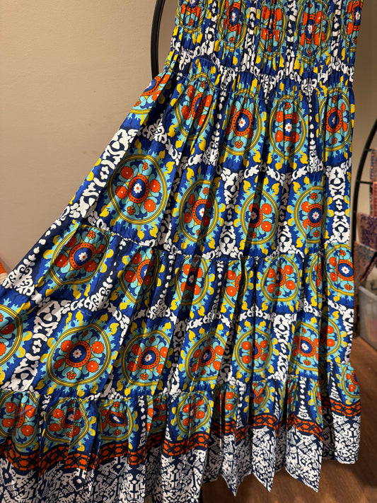 Ruffles Boho Skirt