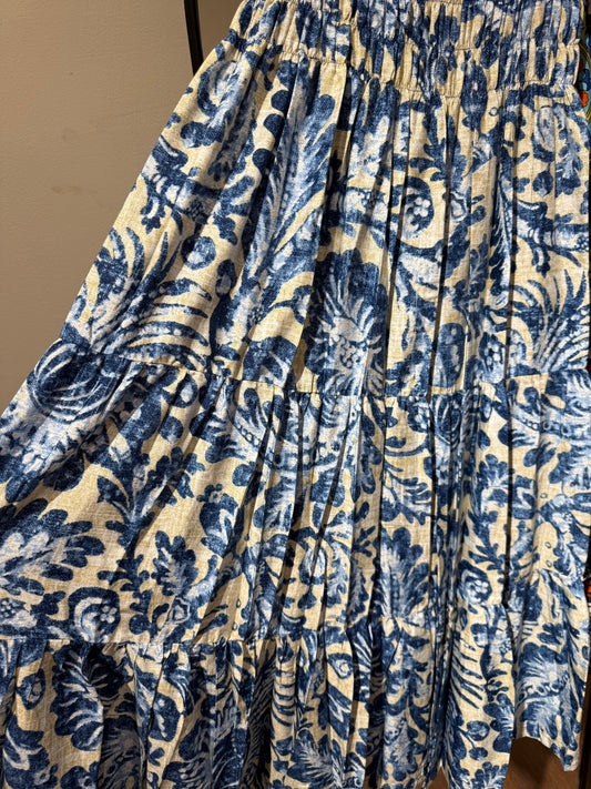 Ruffles Boho Skirt