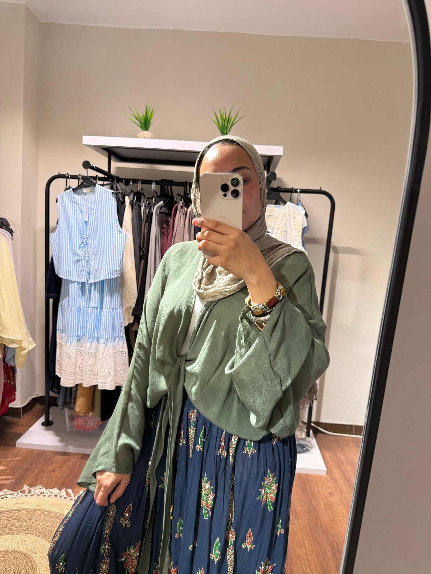 Flowy Wrap Blouse